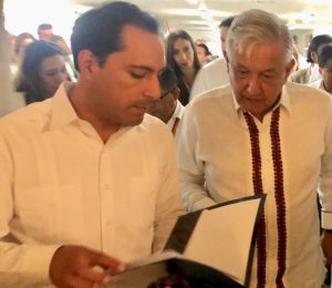 La Cumbre de los Premios Nobel “es un homenaje merecido al pueblo de Yucatán y a sus autoridades”, afirma el Presidente López Obrador