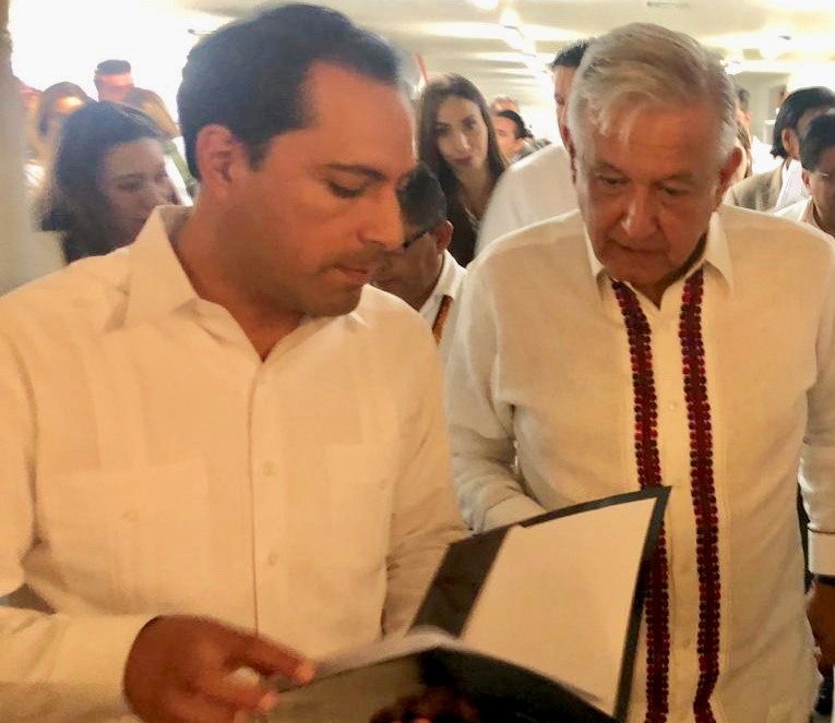 La Cumbre de los Premios Nobel “es un homenaje merecido al pueblo de Yucatán y a sus autoridades”, afirma el Presidente López Obrador