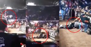 La Parka sufre grave accidente al lanzarse desde el ring durante una lucha