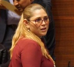 La senadora Verónica Camino se queda “huérfana” de partido, el Verde la saca de sus filas