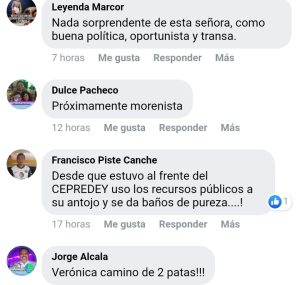 Verónica Camino busca refugio en un quinto partido luego de ser rechazada en Morena