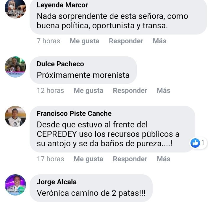 Verónica Camino busca refugio en un quinto partido luego de ser rechazada en Morena