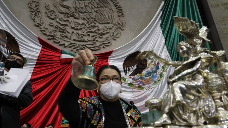 Yo pediría de regalo de navidad que AMLO use cubrebocas: Dulce María Sauri, presidenta de la Cámara de Diputados
