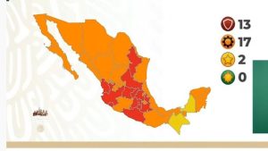 Alerta Nacional: ningún estado del país está en semáforo verde