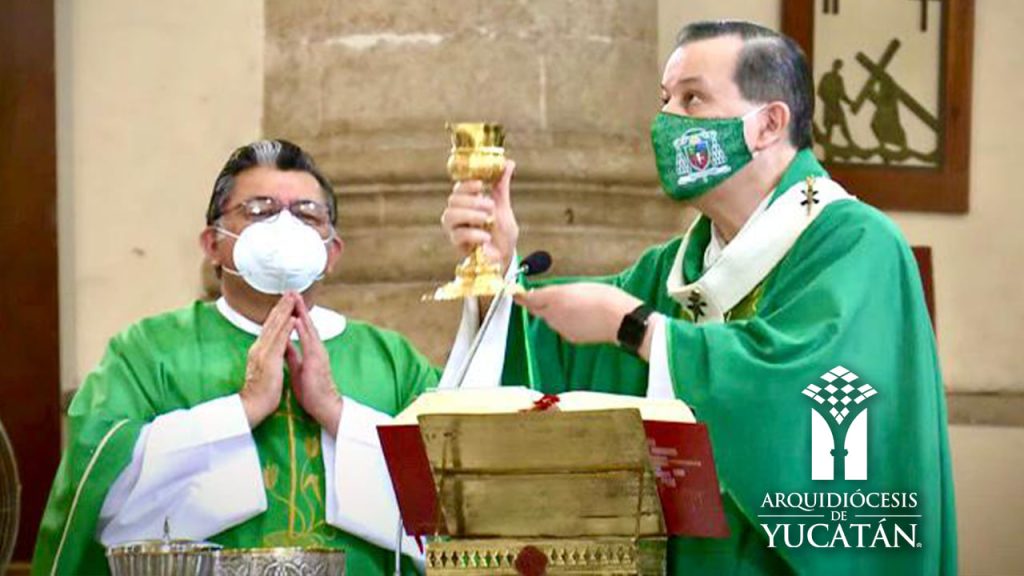 El Arzobispo de Yucatán da positivo a Covid-19