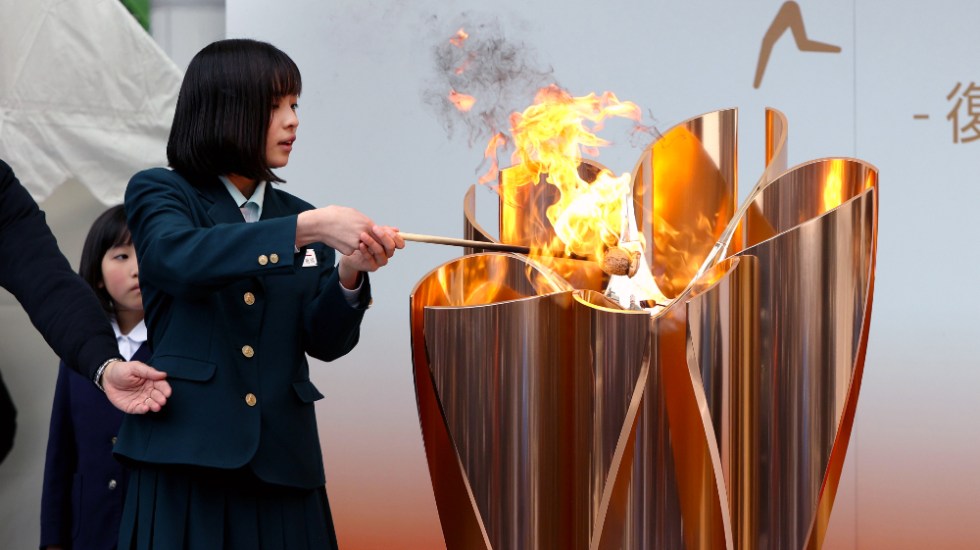 Arranca el viaje de la antorcha Olímpica de Tokio 2020