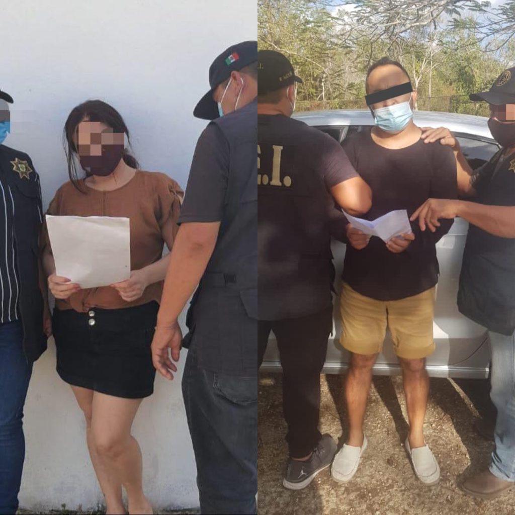 Son como hienas, una pareja es detenida por violación y encubrimiento contra una menor
