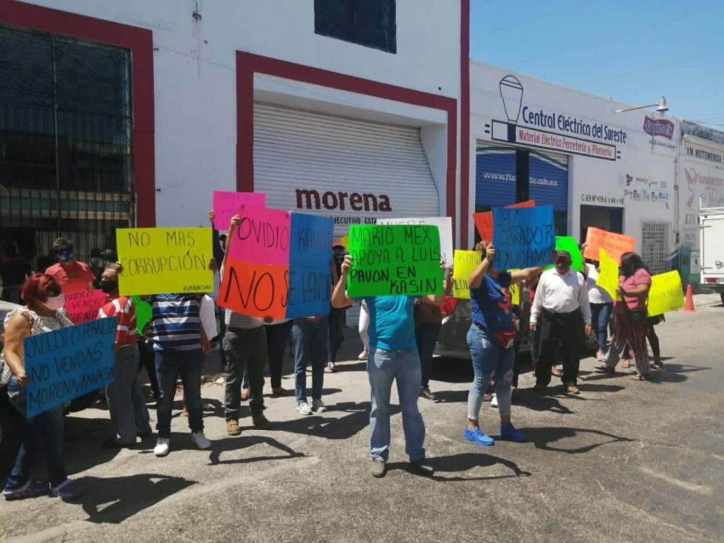 Al filo de la desbandada de morenistas en Kanasín, no quieren a Carlos Moreno como candidato
