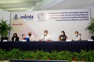 Mérida es pionera como miembro de la Red Mundial de Ciudades Amigables con las Personas Mayores