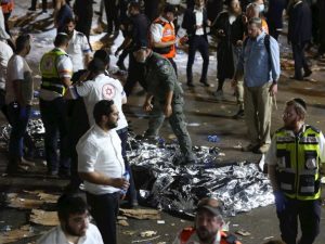 Estampida humana en Israel durante festividad religiosa deja al menos 38 muertos