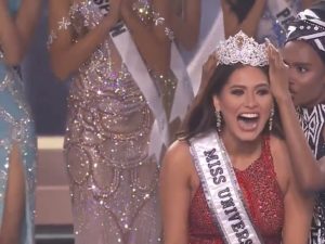 Andrea Meza da a México su tercera corona de Miss Universo