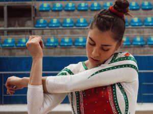 Dafne Navarro logra plaza para México en Tokio 2021 en gimnasia de trampolín