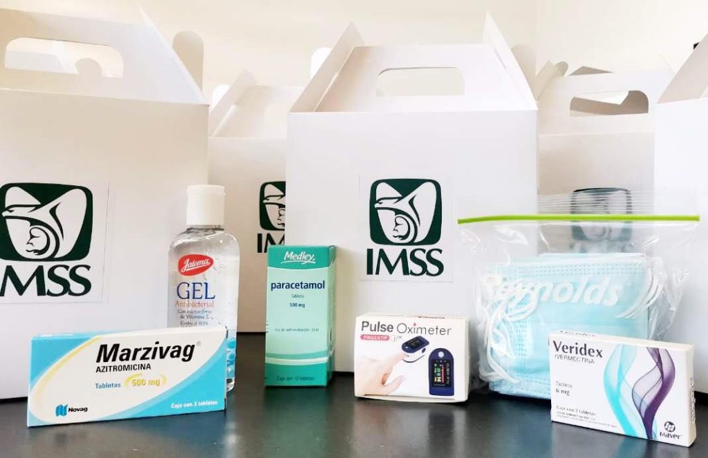El IMSS Yucatán envía a pacientes leves de Covid-19 a su casa con kits de fármacos y oxímetro