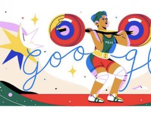 Google rinde homenaje a la medallista mexicana Soraya Jiménez en el doodle