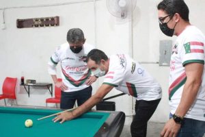 Inició el Campeonato Nacional Abierto de Billar de Tres Bandas, con apoyo del Gobierno estatal