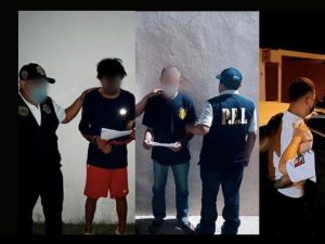 Tres detenidos acusados de homicidio en grado de tentativa, narcomenudeo y abuso sexual