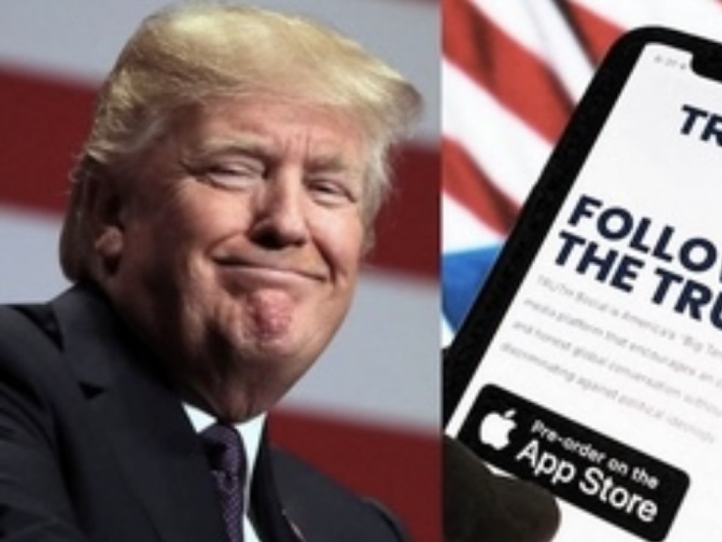 Trump lanzará su nueva red social Truth Social el 21 de febrero