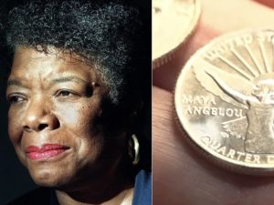 Maya Angelou, la primera mujer negra en una moneda en Estados Unidos