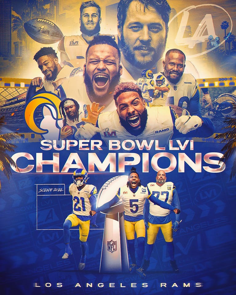 Los Rams de Los Ángeles son los campeones de la NFL