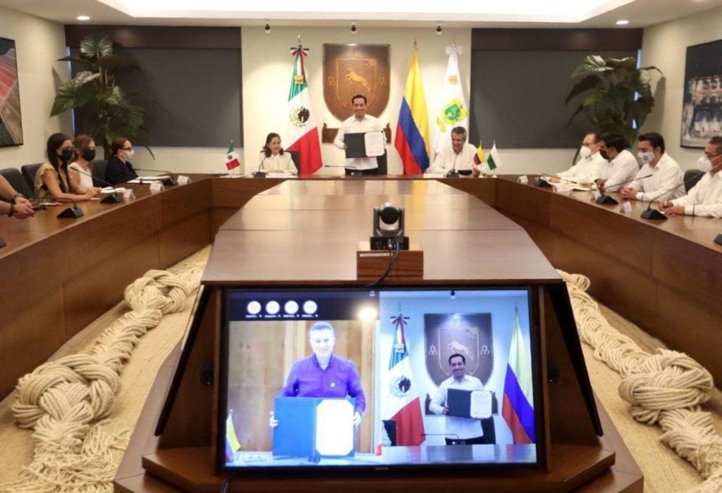 Hermanamiento entre Yucatán y Antioquia, Colombia