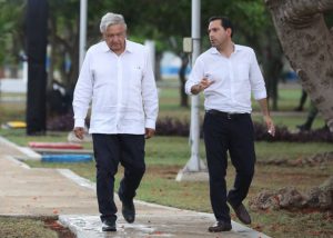 El Gobernador Mauricio Vila Dosal y el Presidente Andrés Manuel López Obrador, reafirman trabajo en equipo para impulsar el desarrollo de Yucatán