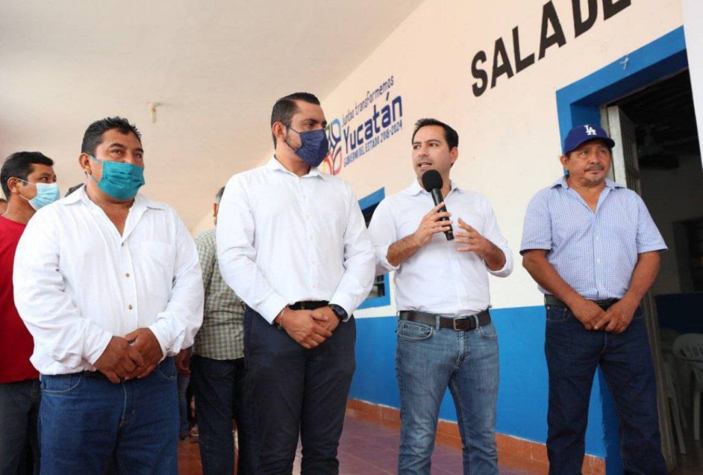 Pone en marcha el Gobernador Mauricio Vila Dosal el programa de mejoramiento y equipamiento de Casas Ejidales