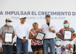 Con apoyos, el Gobierno de Mauricio Vila Dosal transforma Yucatán y sus municipios￼