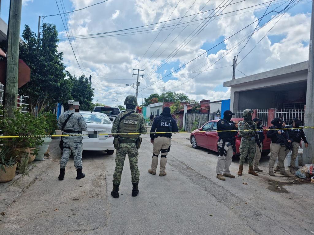 Cateo antidrogas en Mérida; un detenido