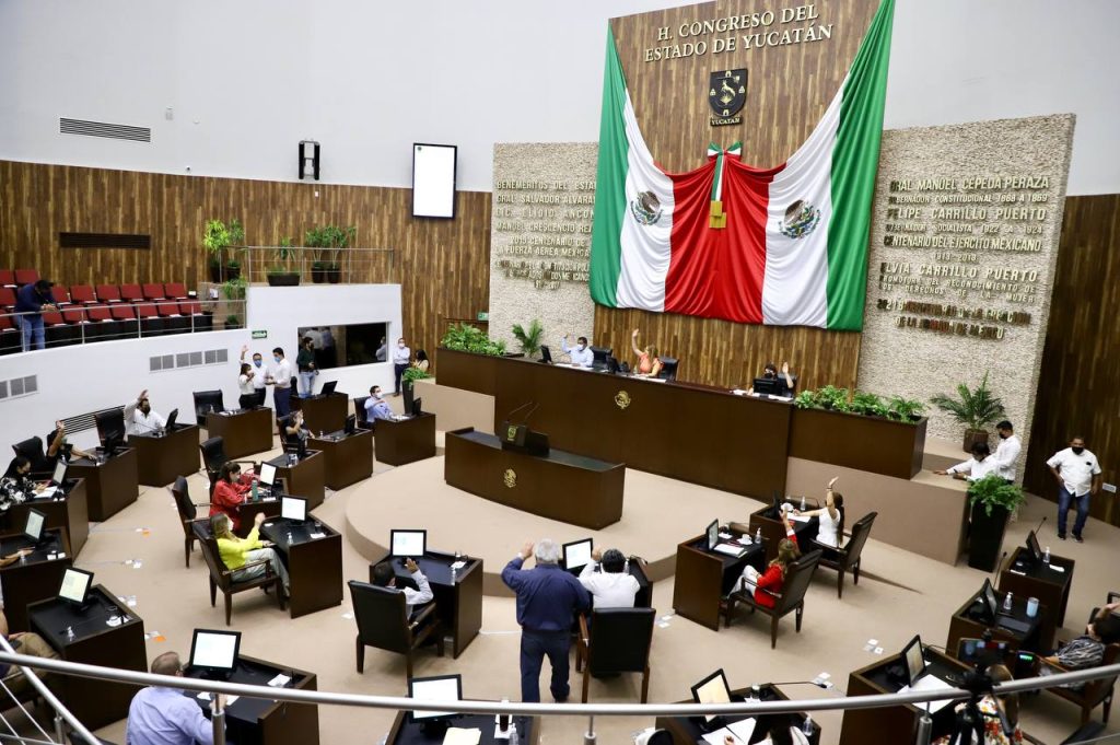 El Congreso aprueba  los créditos solicitados por el gobierno de Yucatán y el Ayuntamiento de Mérida para obras de infraestructura
