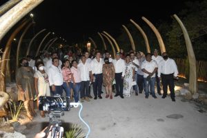 El Sendero Jurásico recibe la visita de 42 alcaldes yucatecos