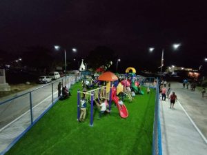 Inauguran mejoras en el parque de San Antonio Tehuitz, Kanasín