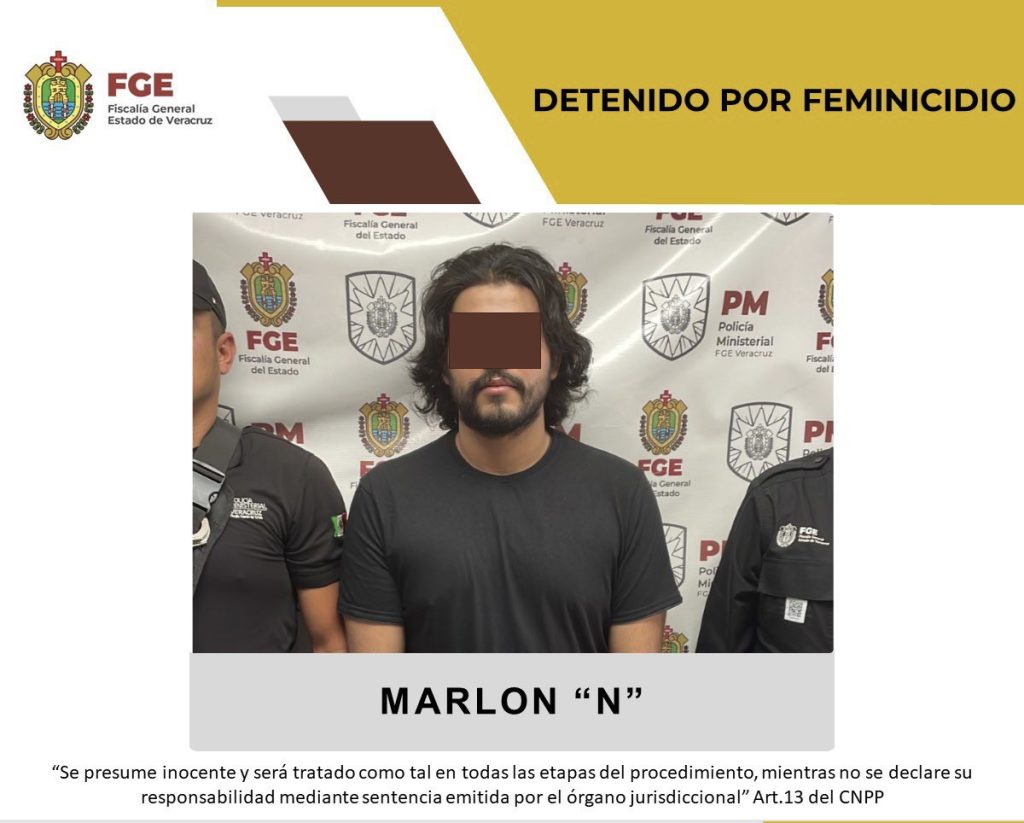 Detenido en Yucatán Marlon feminicida de Montserrat