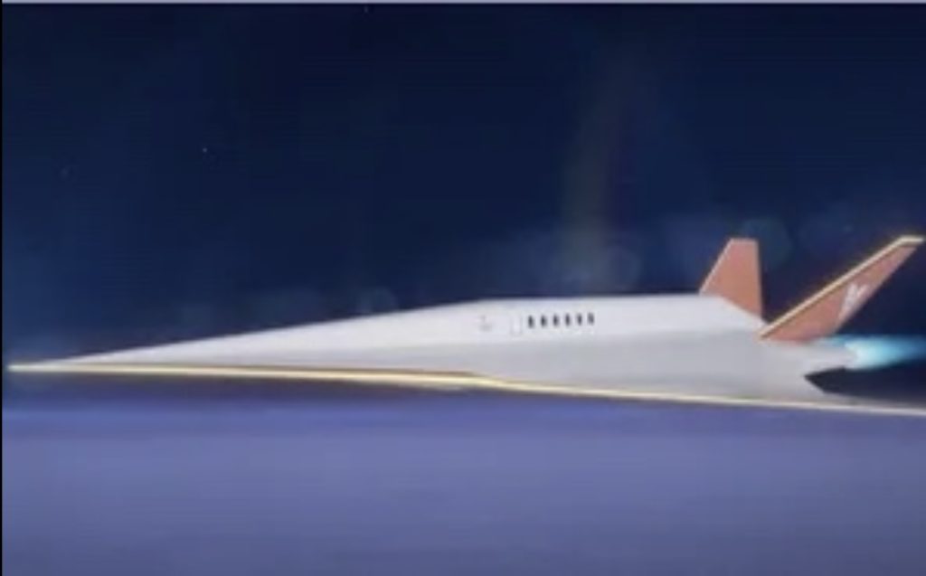 El nuevo avión Stargazer busca llevar a pasajeros de Tokio a Los Ángeles en una hora