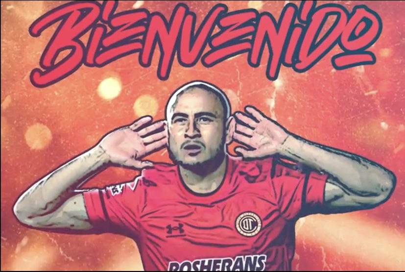 Carlos González, nuevo delantero del Toluca