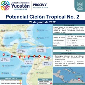 Potencial ciclón tropical en Centroamérica
