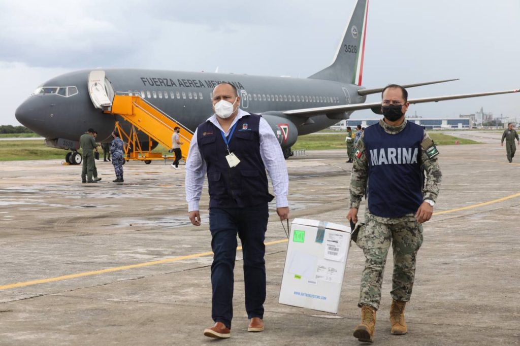 Para seguir con la vacunación contra el Coronavirus en menores de 5 a 11 años, arriba a Yucatán nuevo lote con 18,000 nuevas dosis