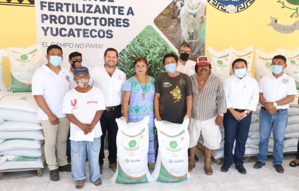 El Gobernador Mauricio Vila Dosal continúa apoyando a los productores yucatecos