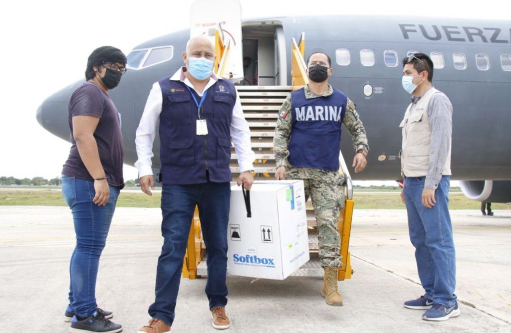 Con el arribo de un nuevo lote de 18,000 dosis pediátricas seguirá el buen avance de la vacunación para menores de 5 a 11 años en Yucatán