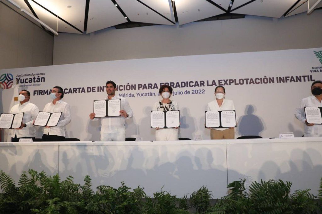 Yucatán hace importante trabajo en equipo para erradicar la explotación infantil en México