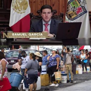 El gobernador de Nuevo León lanza mensaje pesimista ante la crisis de agua que vive ese estado