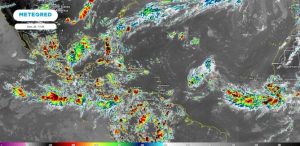 Una perturbación tropical afectaría la Península de Yucatán a partir del jueves