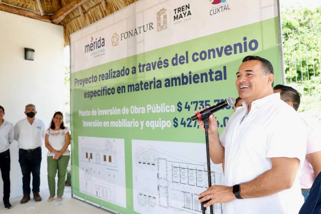El Ayuntamiento inaugura el Centro de Capacitación y Educación Ambiental de la Reserva Ecológica Cuxtal 