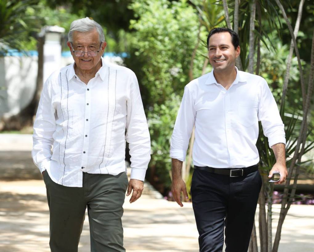 Trabajo de la mano entre el Gobernador Mauricio Vila Dosal y el Presidente Andrés Manuel López Obrador para impulsar proyectos que transformen Yucatán