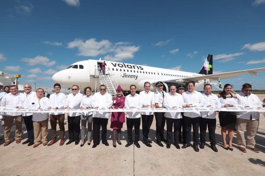 Agosto registra cifra histórica en llegada de pasajeros por vía aérea a Yucatán