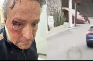Alfredo Adame es golpeado afuera de su casa durante una riña mortal   