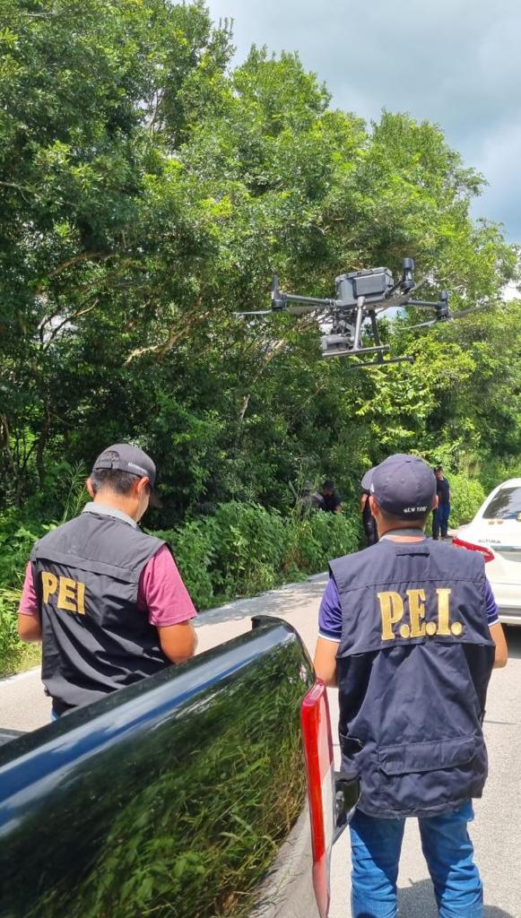 Hallan muerto a uno de los 2 cazadores de Panabá, amplio despliegue policiaco humano y tecnológico