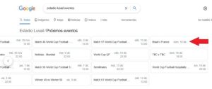Google revela que la final de Qatar 2022 sería Brasil Vs. Francia