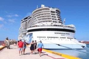 Arriba a Yucatán el majestuoso crucero Norwegian Prima