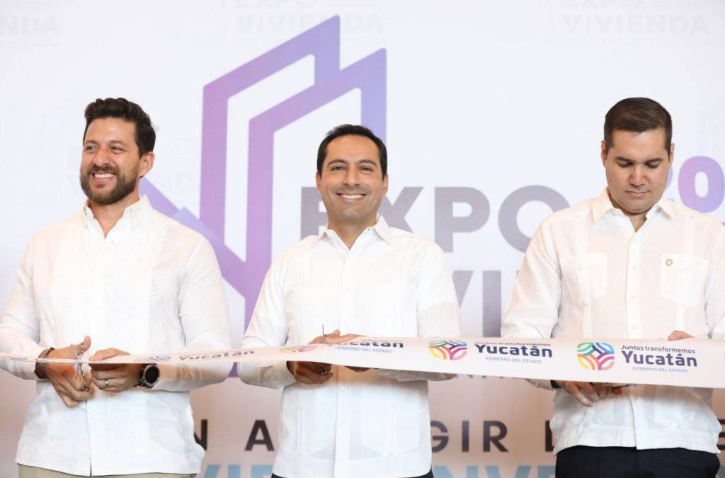 Inauguró el Gobernador Mauricio Vila Dosal la vigésima edición de la Expo Vivienda Yucatán