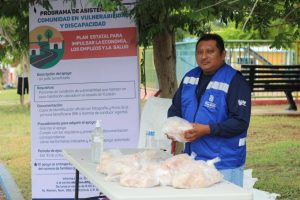 A través del Programa de Asistencia a la Comunidad en Vulnerabilidad y Discapacidad inició la entrega de 25 mil apoyos alimentarios en más de 30 colonias del sur de Mérida